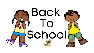 Back To School Sight Word Reader,  Emergent Reader Practice, Early Literacy Vocabulary Learn to Read