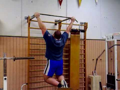 Training 15.Februar 2010 -  10 Pullups, 138kg BW