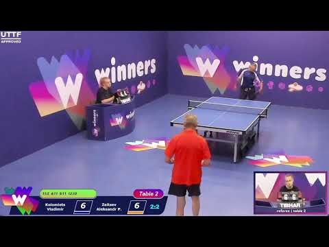 Winners League  28.07.21  Kolomiets Vladimir - Zaitsev Aleksandr P.   14:00