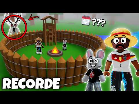 CONSEGUI SOBREVIVER o MÁXIMO DE DIAS COM O LARRYZINHO no 99 NOITES NA FLORESTA!