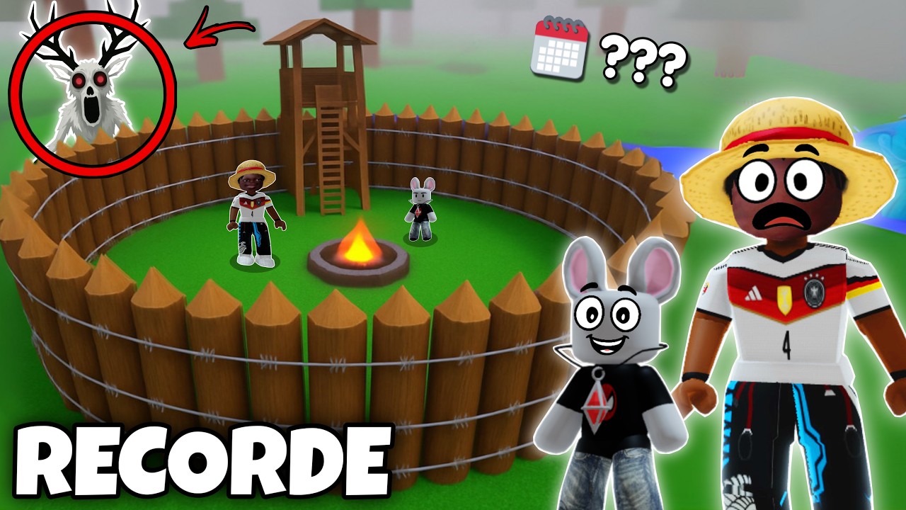 CONSEGUI SOBREVIVER o MÁXIMO DE DIAS COM O LARRYZINHO no 99 NOITES NA FLORESTA! Thumbnail