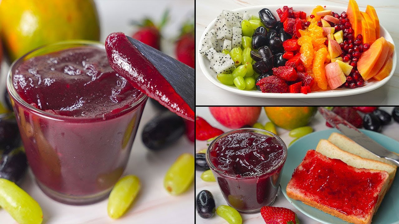 Mixed Fruit Jam | Homemade Mixed Fruit Jam Recipe | Yummy