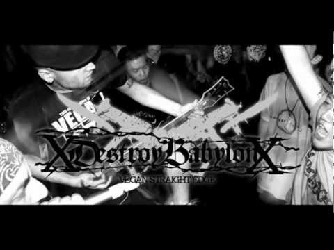 XDestroyBabylonX - Declaration of War (Taken by Green Rage 7 inch) + They are a cancer