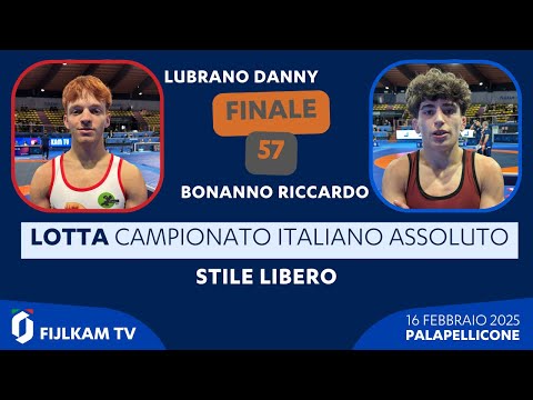 Lotta - Lubrano Danny vs Bonanno Riccardo - finale 57kg FS - 2025