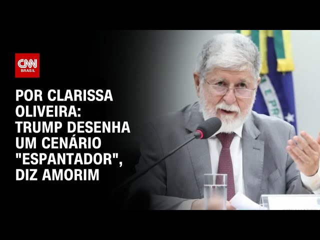 Amorim: Trump desenha um cenário “espantador” | CNN PRIME TIME