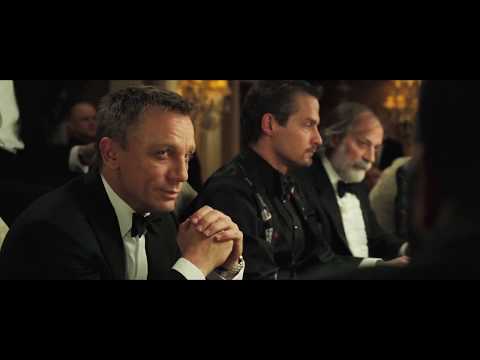 Casino Royale 2006 James Bond orders Martini scene English Subtitle