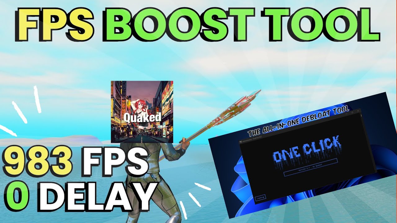 🚀 TRYING QUAKED ONECLICK TWEAKS… INSANE FPS BOOST??! 🤯🎮 (YOU WON’T BELIEVE THIS!)