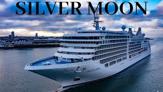 SilverSea Silver Moon Cruise Ship - Arriving Port of Southampton