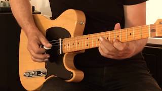 Video thumbnail for 1983 Fender Squier JV Telecaster (Amber "Country" Pickups) by GregsGuitars