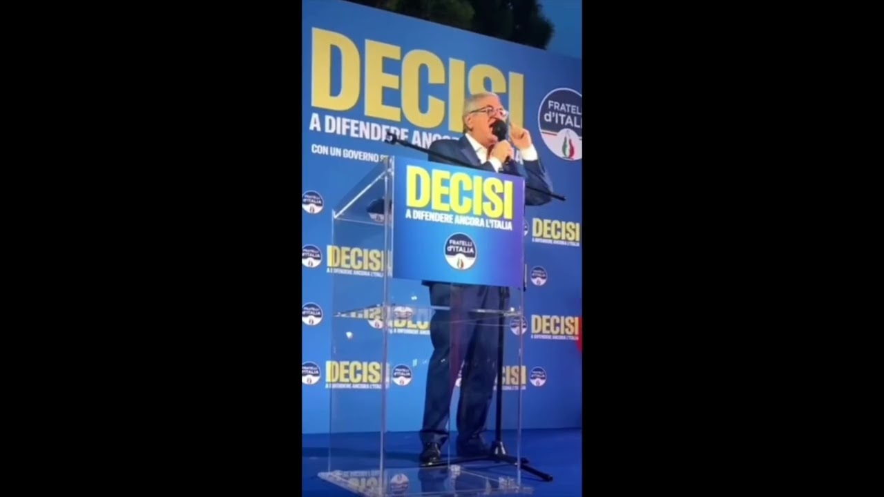 FOTI: “GRAZIE A GIORGIA MELONI IL NOSTRO PAESE C'È A TESTA ALTA IN EUROPA COME PURE NEL MONDO”