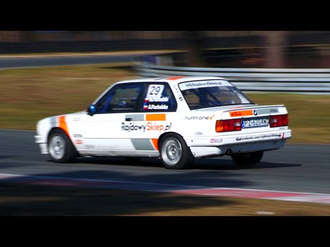 Wojtek Puchalski, BMW E30 - IV SuperOES Tor Poznań - 22.03.2025