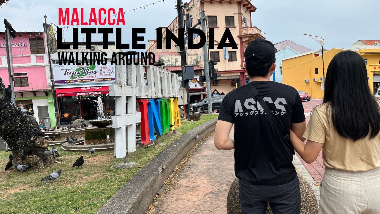 Embark on a walking tour through the vibrant heart of Little India, Malacca.