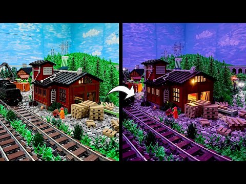 Längst überfällig: Riesige Baustelle behoben! | LEGO Stadt Beleuchtung