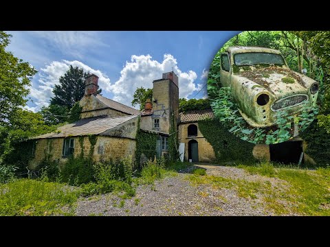 Beautiful Old Abandoned property with a Car Graveyard! - What happened here??