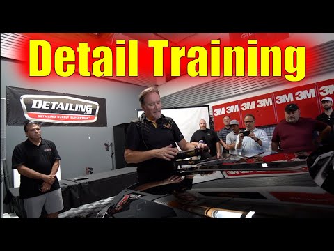 MEGUIARS Detail Training with Mike Stoops, and Rupes Training with Jason Rose Part 1