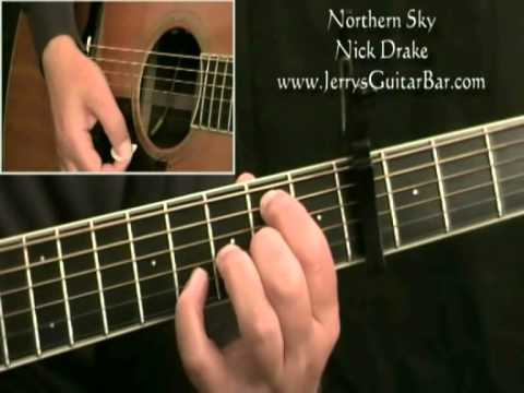 How To Play Nick Drake Northern Sky (intro only)