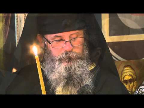 Fragment din slujba Prohodului Domnului - Manastirea Vladiceni Iasi 2016