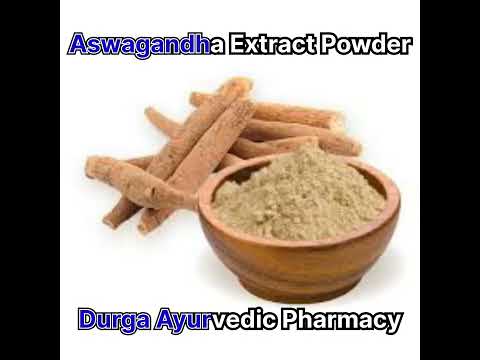 Ashwagandha extract powder, bottle