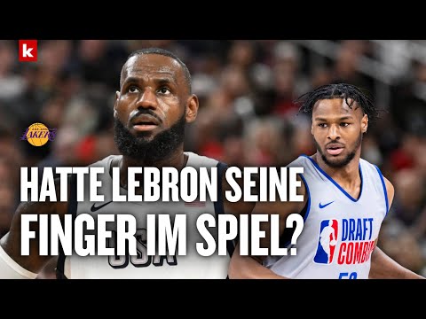 Nur wegen seinem Vater in der NBA? Der Weg von Bronny James | NBA
