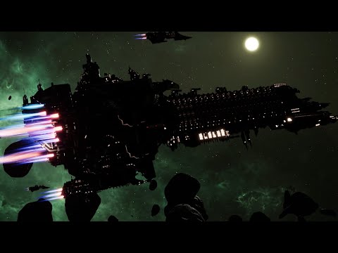 Skalgrim Mod 2021: Lux Imperator - Imperial Navy vs Chaos - Battlefleet Gothic Armada 2