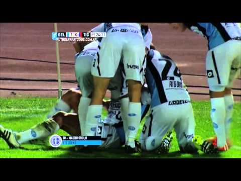 Gol de Óbolo. Belgrano 1 - Tigre 0. Fecha 20. Primera División 2015. FPT.