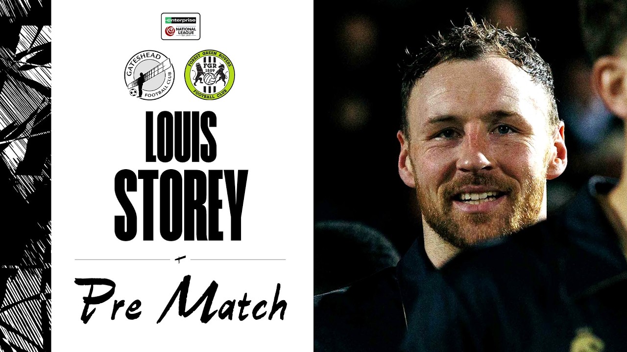 💬 “We have a relentless mentality” | Louis Storey pre-Forest Green Rovers (H) | INTERVIEW
