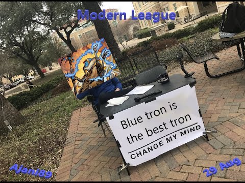 Mono Blue Tron MTGO Modern League 29 Aug 21 Ajani89