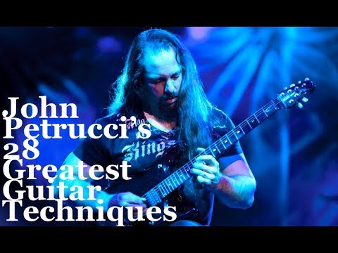 JOHN PETRUCCI's 28 Greatest Guitar Techniques! (Vol.1)