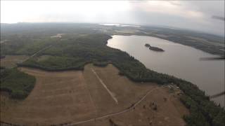 preview picture of video 'Whalen and I Fly Over Sinkut Lake in HD'