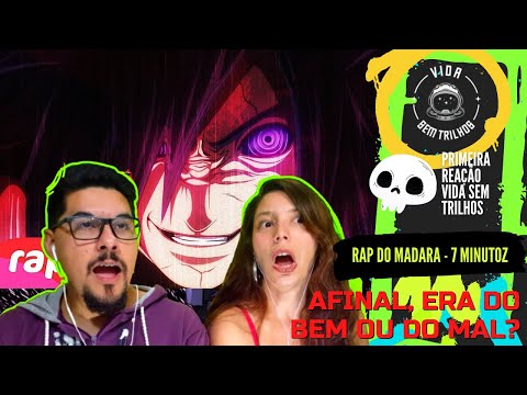 Roqueiros reagindo a Rap do Madara [Primeira Reação Vida Sem Trilhos] REACT VST