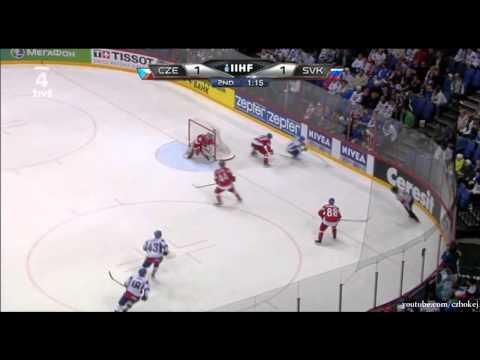 Slovensko - Česko 3:1 Semifinále Ms 2012