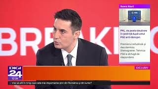 Claudiu Manda: Nu vedem turbulențe. Propunerea noastră de premier ar fi Sorin Grindeanu