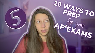 10 things you can do NOW to prepare for your AP® Exams // 10 BEST AP T