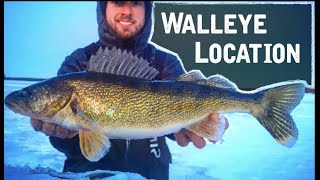 First Ice Walleye Fishing Locations