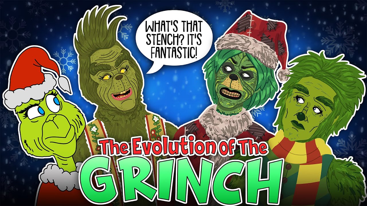 The Evolution of the Grinch (ANIMATED)