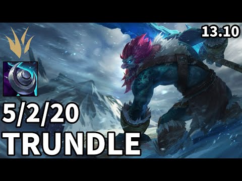 Trundle Jungle vs Graves - KR Grandmaster | Patch 13.10