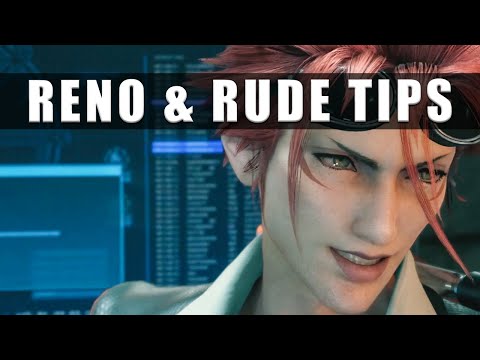 Final Fantasy 7 Remake Reno and Rude boss fight tips How to beat them top of Sector 7 Support Pillar