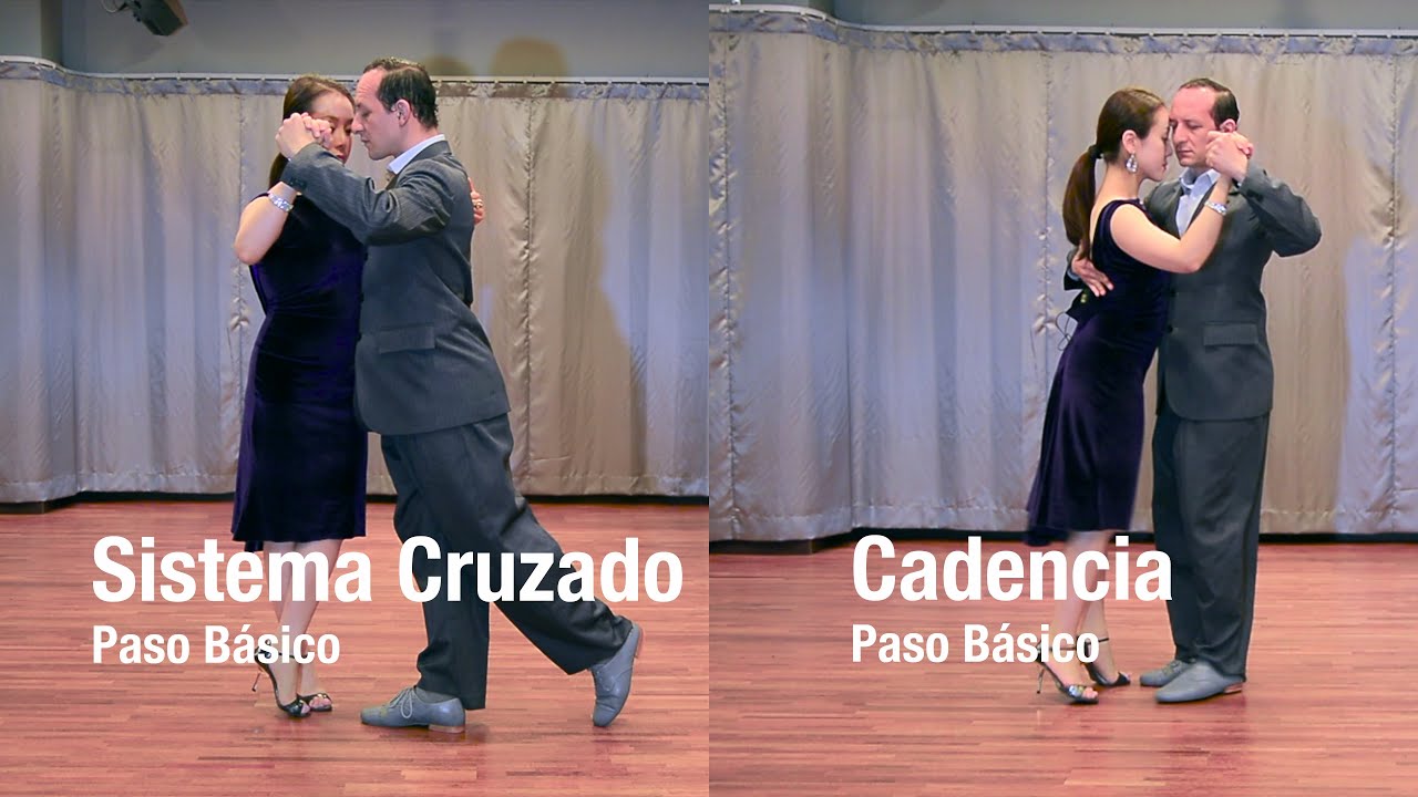 1분탱고 기초완성 9 / 걷기, 시스템과 리듬, Sistema Cruzado, Cadencia, 기초스탭 및 자세 Paso Básico