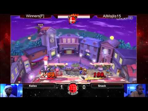 AlMajlis15: Snack (Mega Man, Charizard) vs Kailex (Mario, Dedede, Ganondorf) - WF
