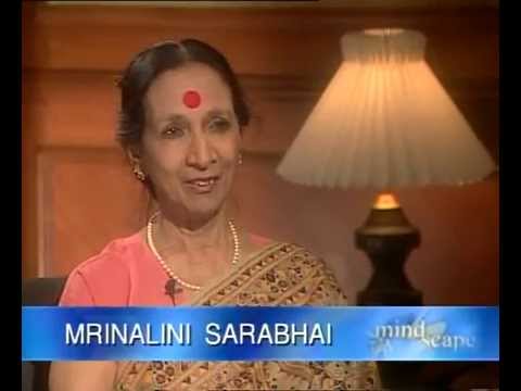 CONVERSATION -  MRINALINI SARABHAI