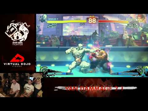 SSF4AE - kekken [seth] vs. dino [evil ryu] - VanDammage 2.1 Losers Bracket