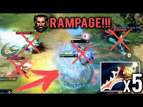 NEW IMBA 2000+ DAMAGE Brutal Kunkka with 5 Divine by SingSing Most Epic Gameplay Dota 2