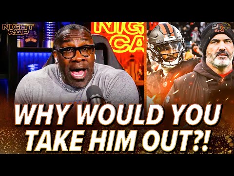 Shannon Sharpe GOES OFF on Stefanski for BENCHING Shedeur Sanders with GAME on the line! | Nightcap