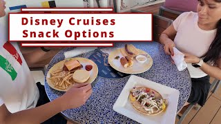 Disney Cruise Line FREE Snack Food 2025: Pizza, Burgers, Room Service & Late-Night Eats