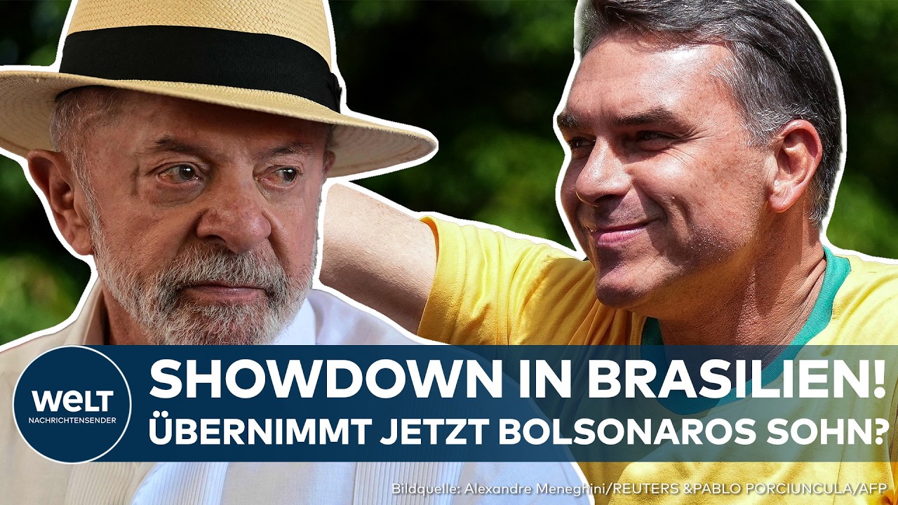 BRASILIEN: Richtungswahl spaltet das Land! Junger Bolsonaro könnte Lula da Silva vom Thron stoßen