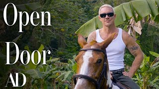 Download lagu Inside Diplo's Jamaican Jungle Paradise | Open Door | Architectural Digest mp3