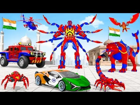 Multi Robot Tank Transform - Robot Fighting Game : Android gameplay FHD