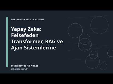 Artificial Intelligence: Philosophy, Theory and Practice - current lecture-note video