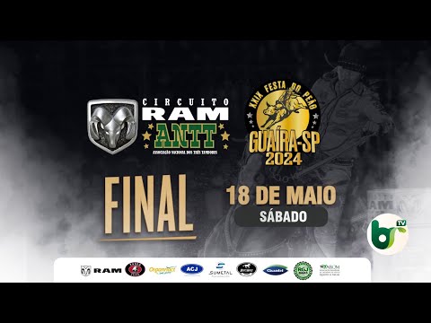 FINAL CIRCUITO RAM ANTT - Festa do Peão de Guaíra 2024 - Ao vivo