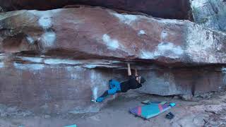 Video thumbnail de Truco turco, 7a. Albarracín